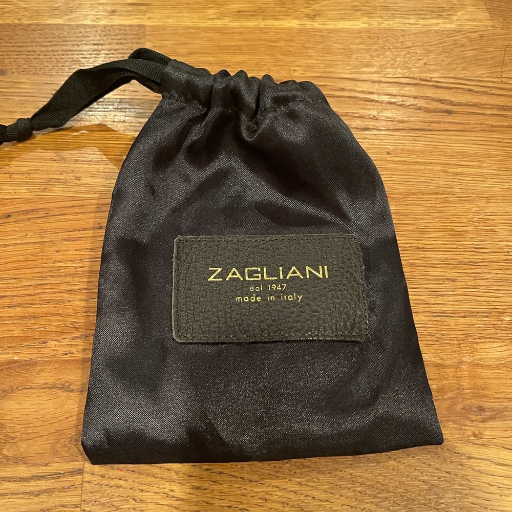 Zagliani Python Leather Credit Card Case - image 4